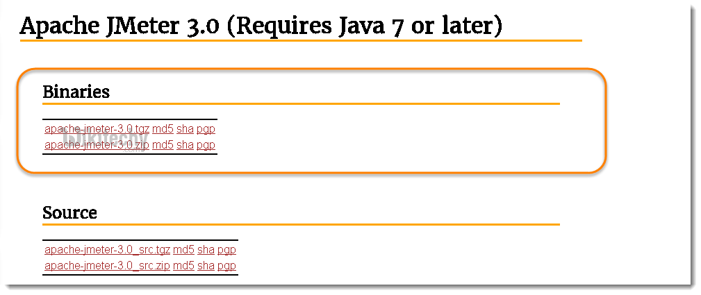  download version of jmeter